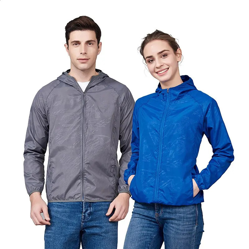 LNGXO unisex hiking jacket womens waterproof quick drying camping windproof raincoat outdoor UV resistant clothing 250122