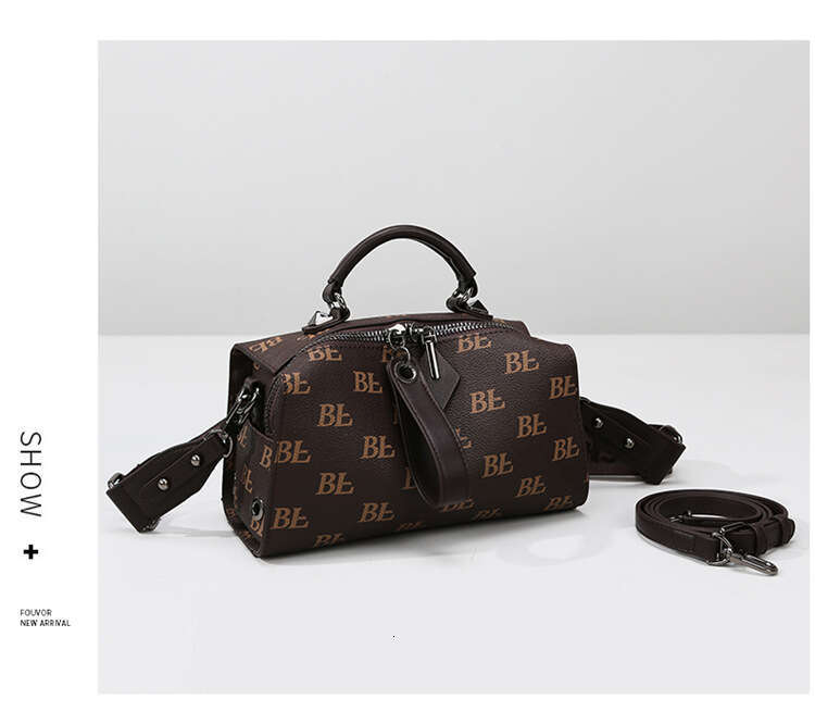 Women's Bags Cross autumn and winter new print pillow large capacity shoulder bag, high-end women's bag