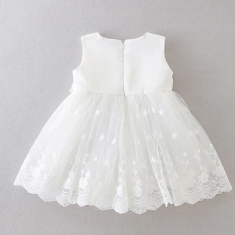 Summer 0-24M Baby Girl Birthday Party Princess Dress Toddler Baby Girl Baptism Dress born Baby Pography Clothing 250115