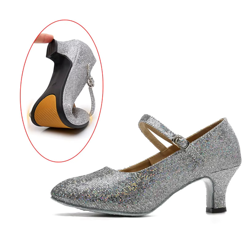 Ballroom Sneakers Latin Woman Soft Bottom Dance Modern Jazz Tango Dancing Shoes Closed Toe Indoor/Outdoor