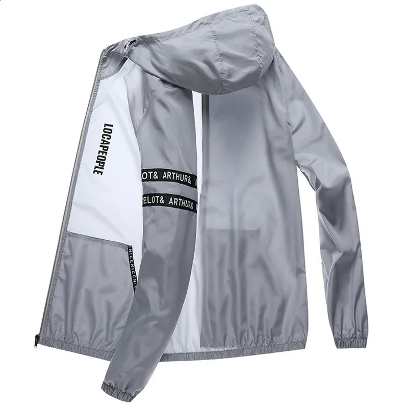 Ultrathin Waterproof Sun Protection Clothing Summer QuickDry Bicycle Jacket Men Women Running Camping Breathable Jersey Coat 250122