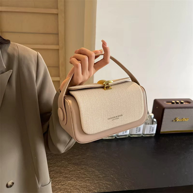 Simple Fashion Mini Square Women Crossbody Bags 2024 Designer Purses And Handbags Box Shape Pure Color Shoulder Satchels