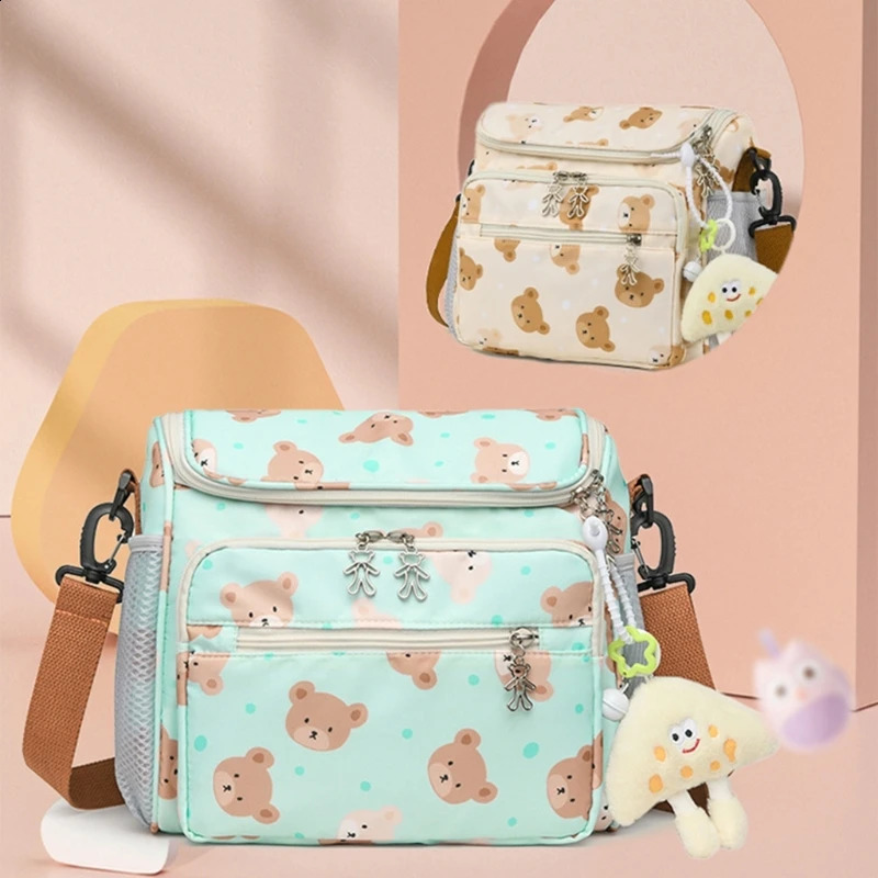 Spacious Mother Bag for Baby Essential Multifunction Baby Gear Organizes Bag Essential Baby Travel Bag Easy Access Storage 250118