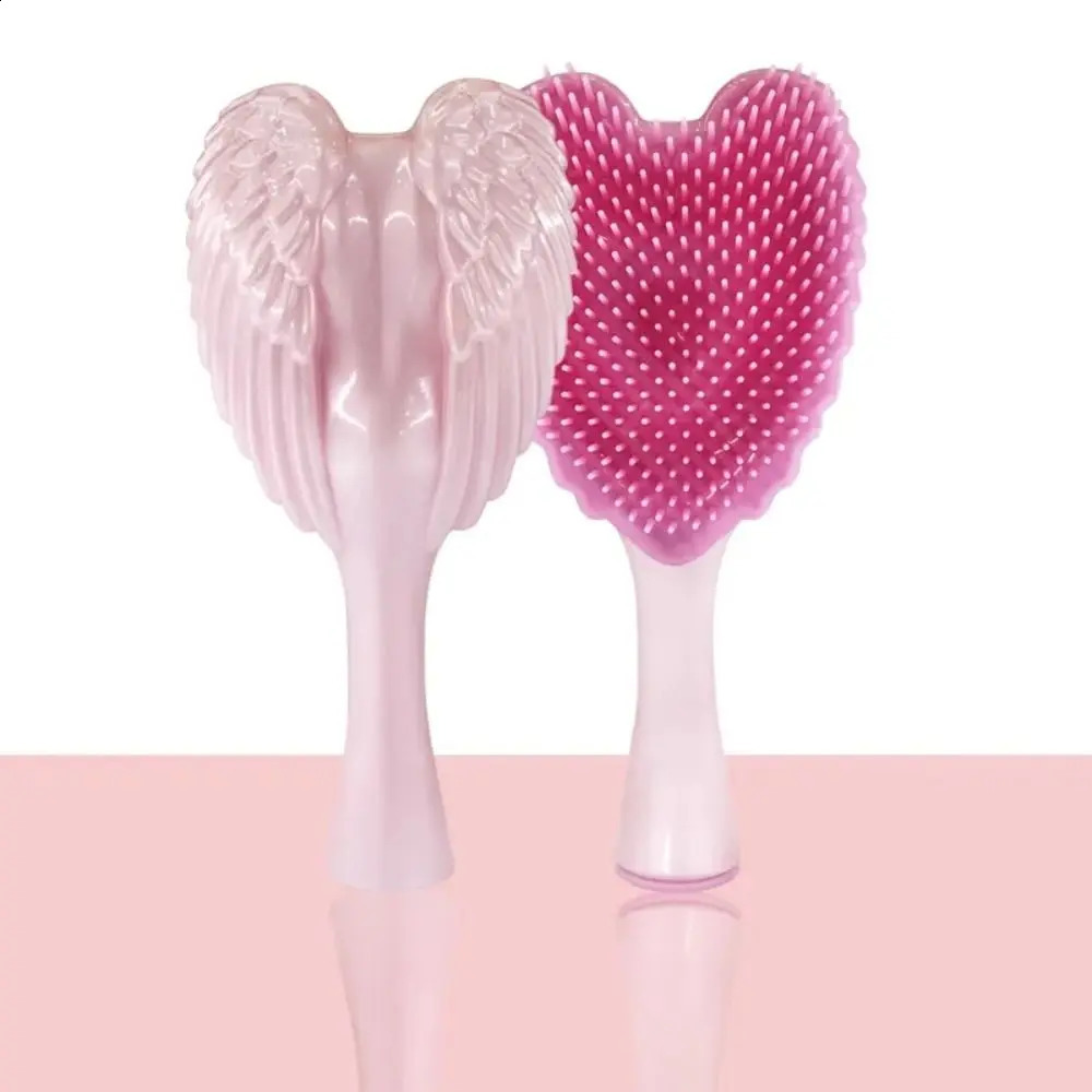 Anti Tangle Hair Brush Cute Professional Angel Hairdressing Styling Tool static Massage Comb Salon Hairdressing 250120
