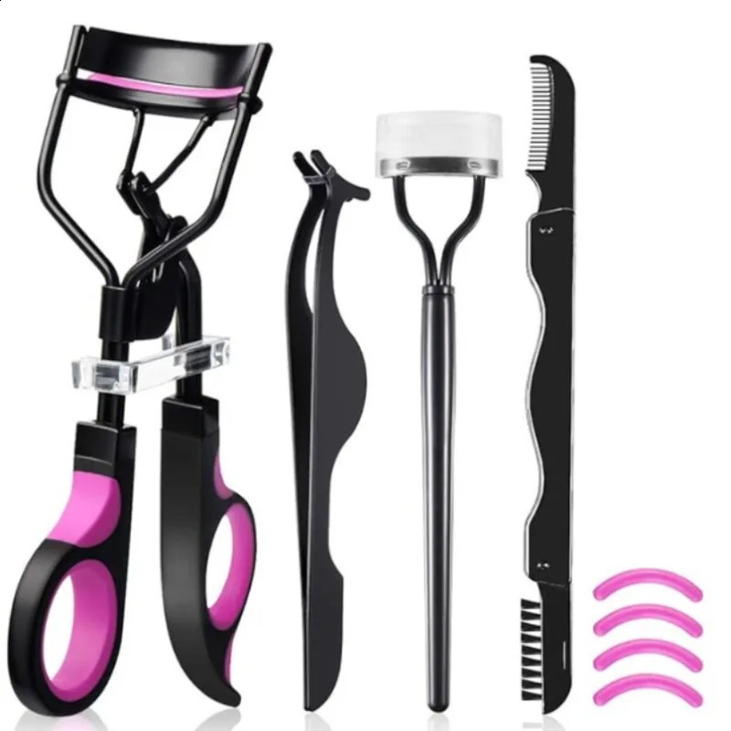 Eyelash Curler Stainless Steel Cosmetic Makeup Curling Eyelashes Tool Styling Set 250115