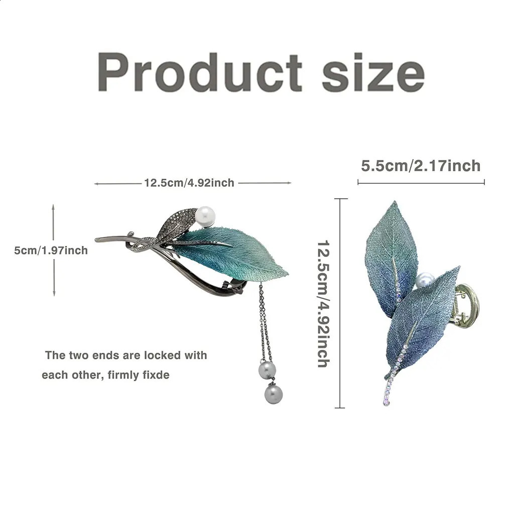 Elegant Metal Hair Clip Butterfly Flower Clips For Women Hairstyles Pearl Hair Clip Hair Clips Women 250120