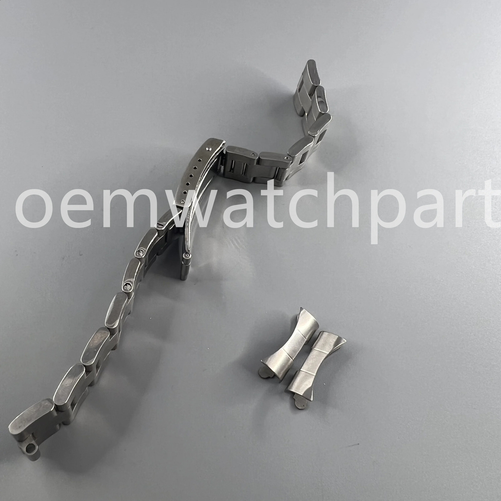 19MM TAPERED TO 14MM BRUSHED STEEL OLD OYSTERr Curved End BAND BRACELET FIT FOR R0LX WATCH 250118