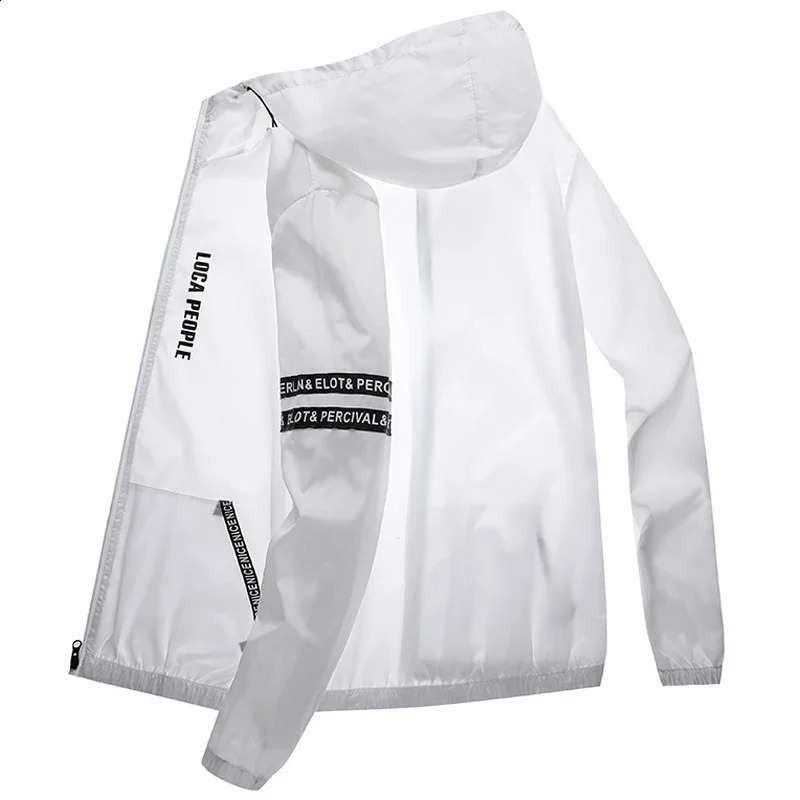 Ultrathin Waterproof Sun Protection Clothing Summer QuickDry Bicycle Jacket Men Women Running Camping Breathable Jersey Coat 250122