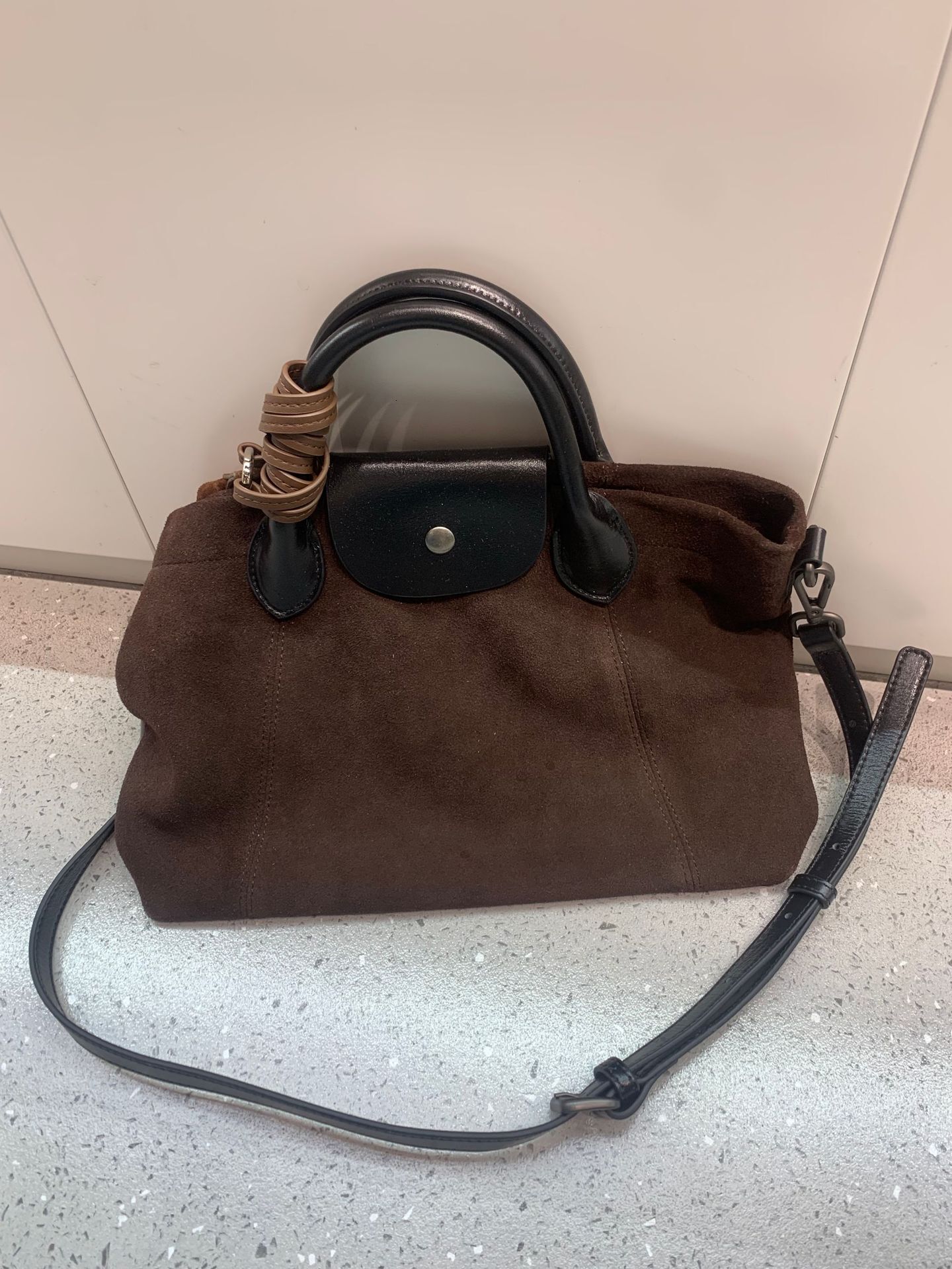 Bag 2025 Niche Design Large Capacity Casual Suede Bag For Women's Autumn And Winter New Commuting Single Shoulder Crossbody Carrying Case