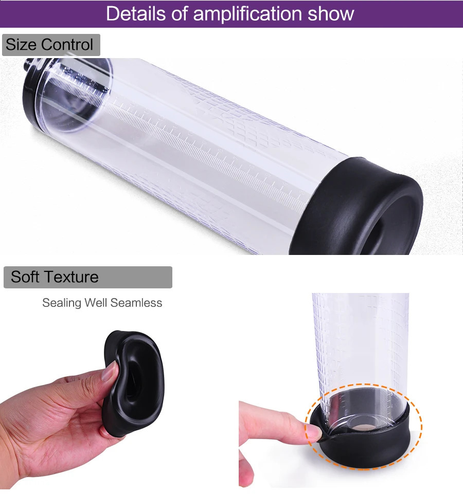 Male Penis Pump Manual Enlarger AdultSexToys For Man Vacuum Big Dick Trainer Lasting Masturbator Sex Shop 18 250121