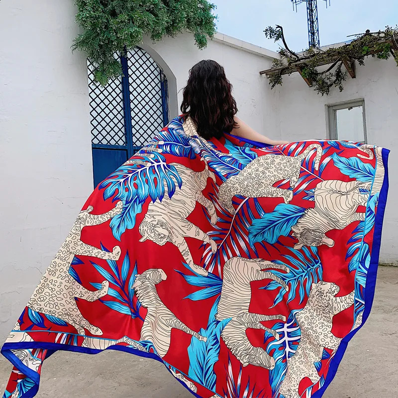Large Size Vintage Ethnic Style Scarf Women Sun Shade Retro Cotton Tapestry Pashmina Yoga Shawl For Beach Travel Beach Tunic 250120