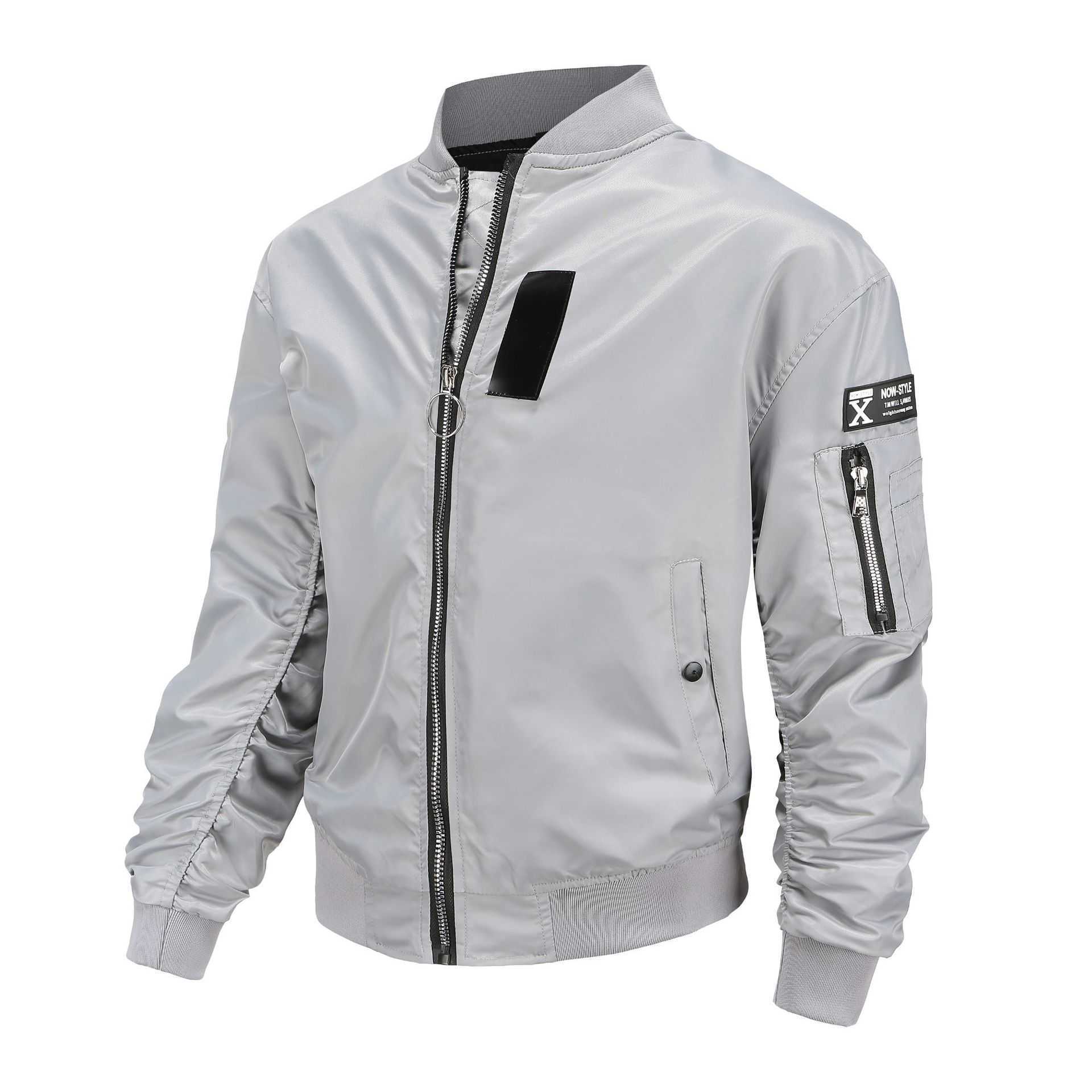 Spring Autumn Jacket Mens Pilot Coat Baseball Suit Trend Youth Mens Large Loose Jacket Womens Leather Womens Jacket 241209