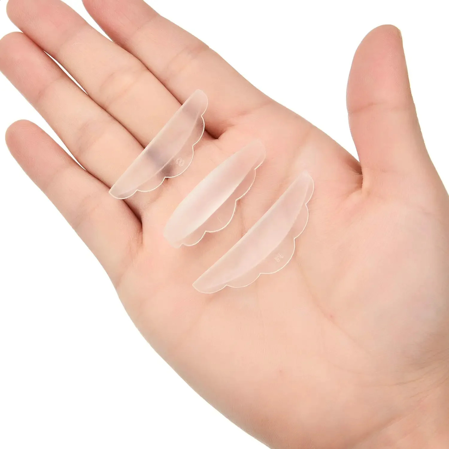 5Pairs White Silicone Eyelash Perm Gasket Y Brush 3D Curler Applicator Makeup Lifting Tool Lashes Rods Assistant 250115