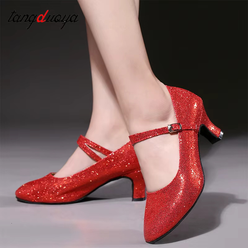 Ballroom Sneakers Latin Woman Soft Bottom Dance Modern Jazz Tango Dancing Shoes Closed Toe Indoor/Outdoor