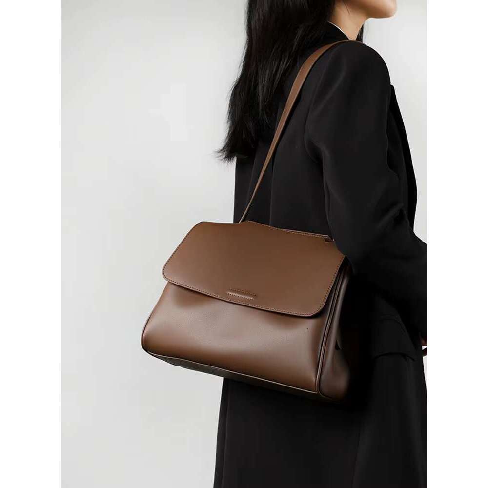 Hot Sale Genuine Leather Women Shoulder Bags 2024 High Quality Large Casual Totes Ladies Messenger Bag Versatile Handbags