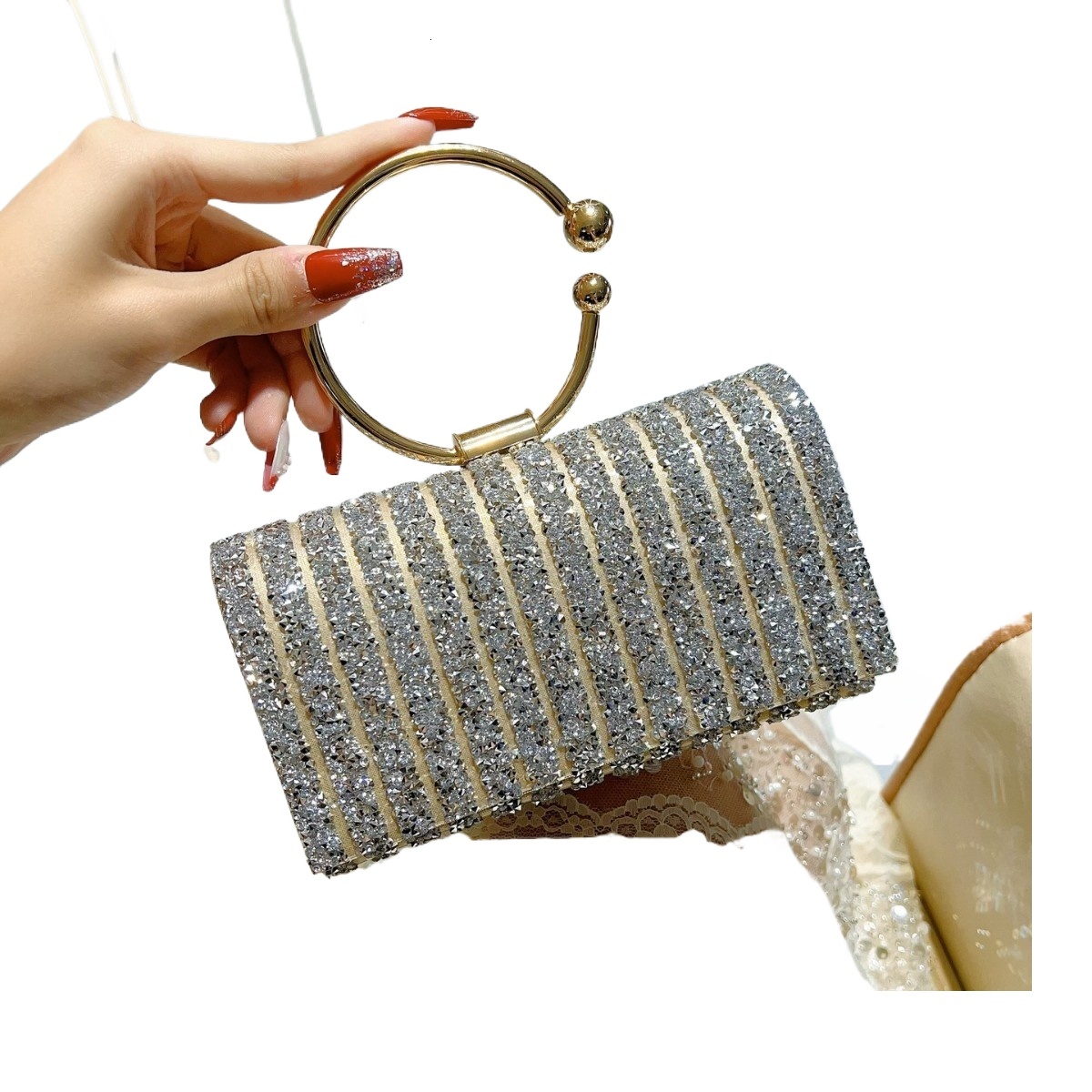 New Wedding Party Women's Luxury Elegant Handbag Crossbody Evening Dress Bag