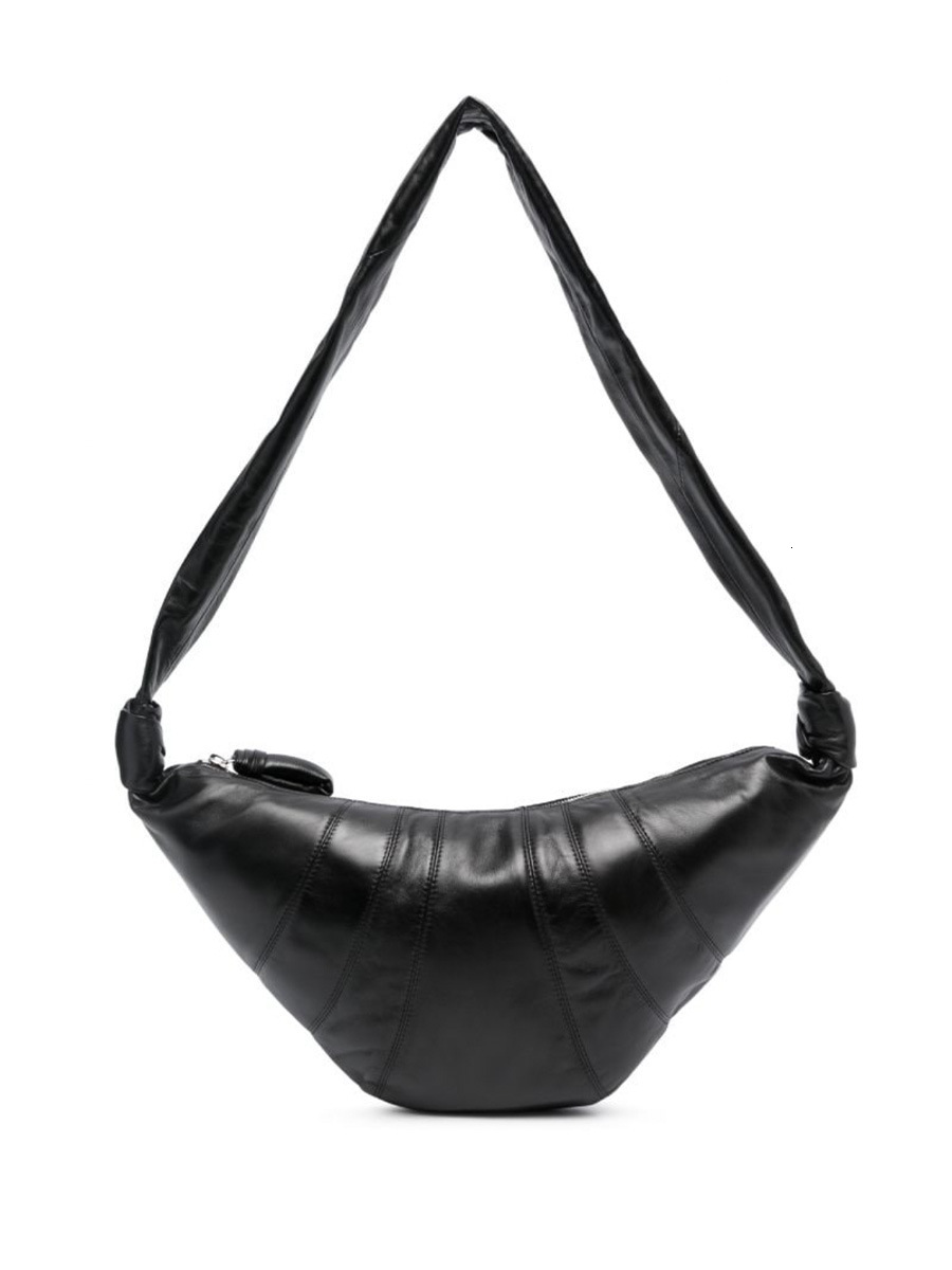 Croissant Classic Premium Sheepskin Bull Horn Bag Songbag Lazy Crossbag