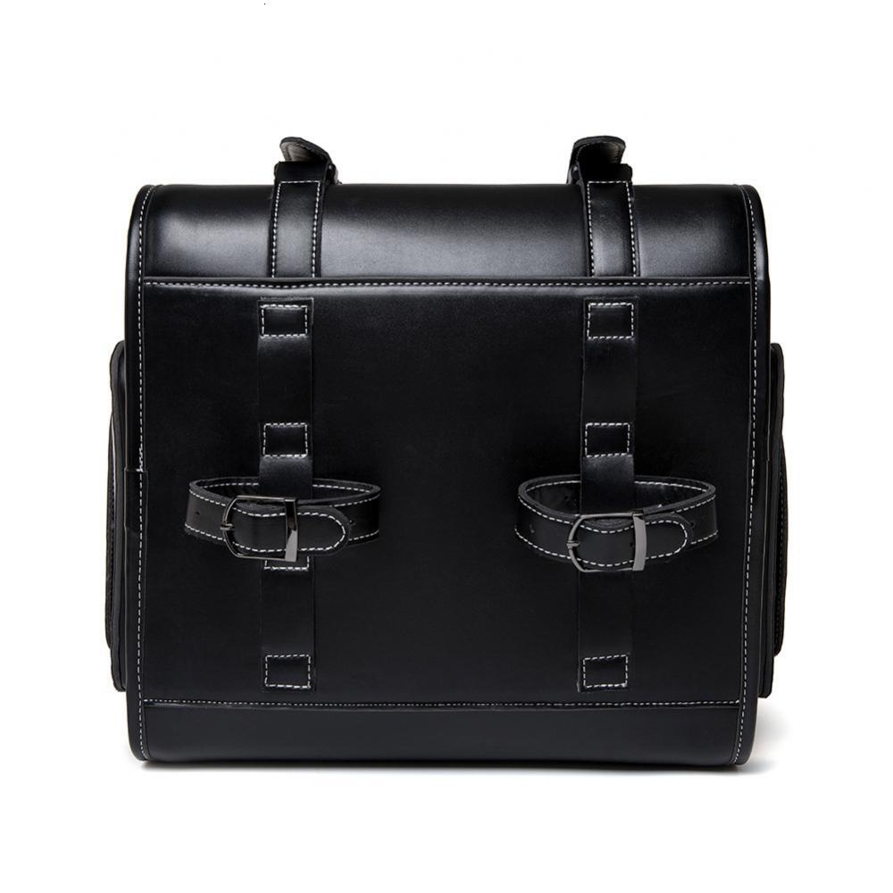 Steampunk Accessories Medieval Locomotive Retro Motorcycle Bag Black Skull Monster Pattern Knight Side Box Punk Style