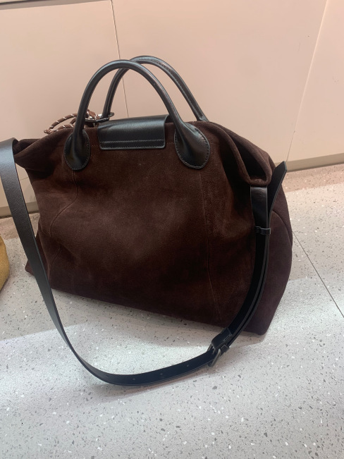 Bag 2025 Niche Design Large Capacity Casual Suede Bag For Women's Autumn And Winter New Commuting Single Shoulder Crossbody Carrying Case