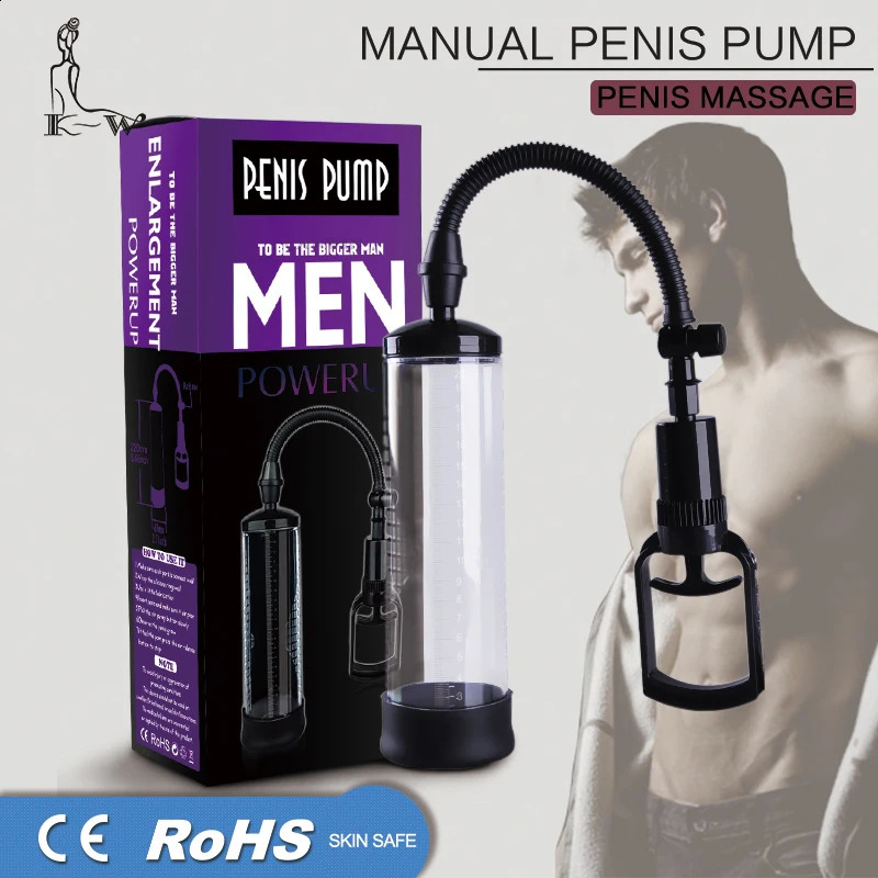 Male Penis Pump Manual Enlarger AdultSexToys For Man Vacuum Big Dick Trainer Lasting Masturbator Sex Shop 18 250121