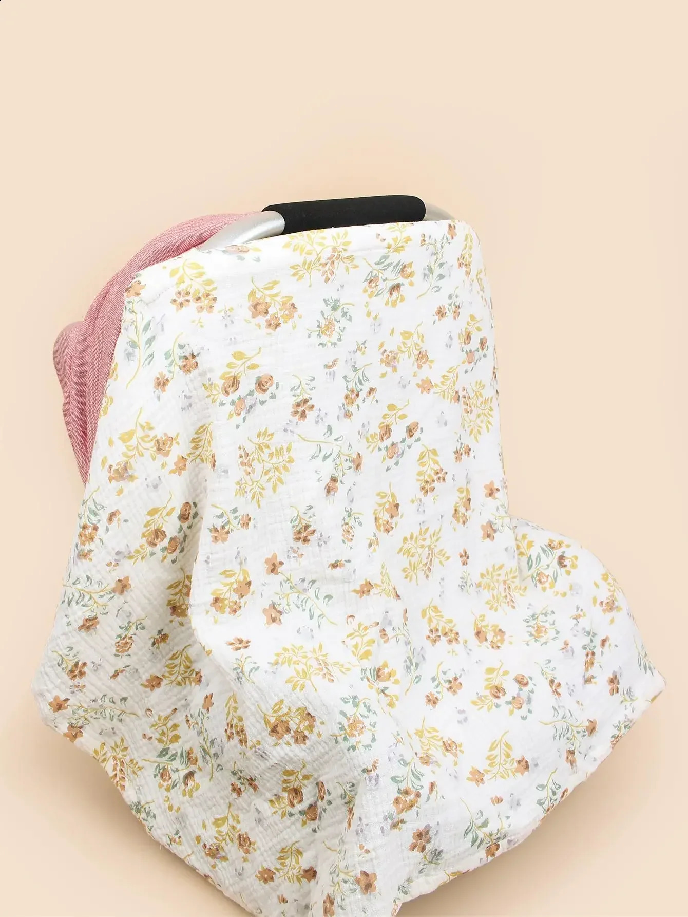 Mother Outing Breastfeeding Cover Cotton Baby Feeding Nursing Shawl Adjustable Privacy Apron Stroller Blanket 250120