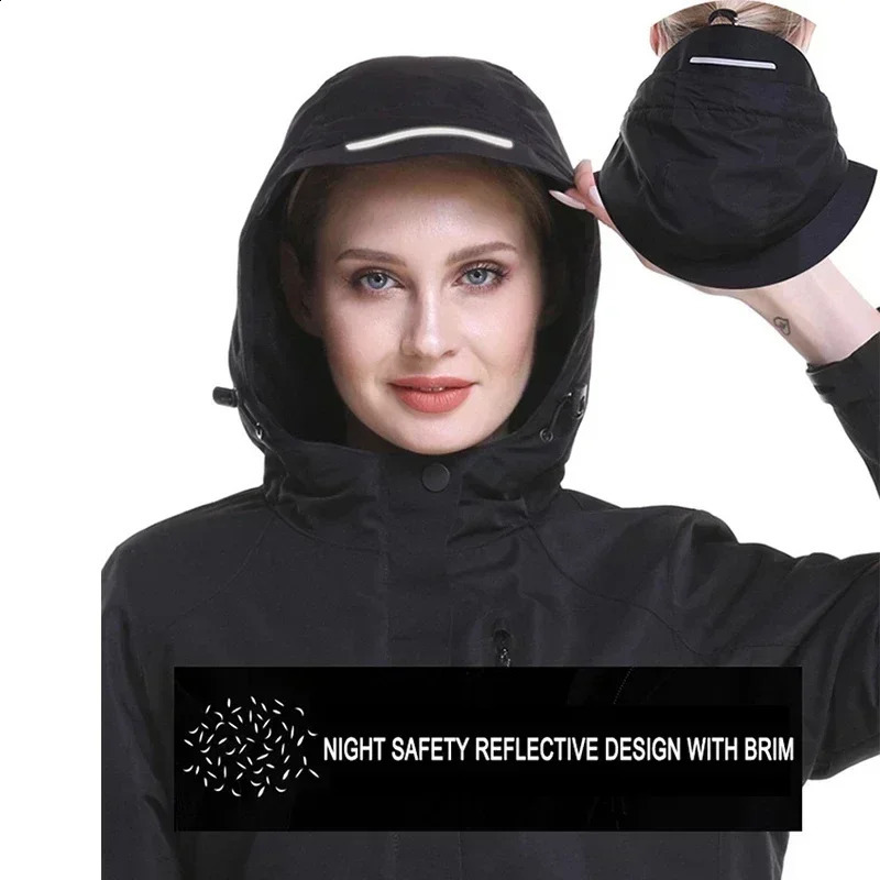 Women USB Heated Jacket Long Sleeves Hooded Coat Skiing Hiking Vests Winter Thermal Clothing Heating Windbreaker 250122