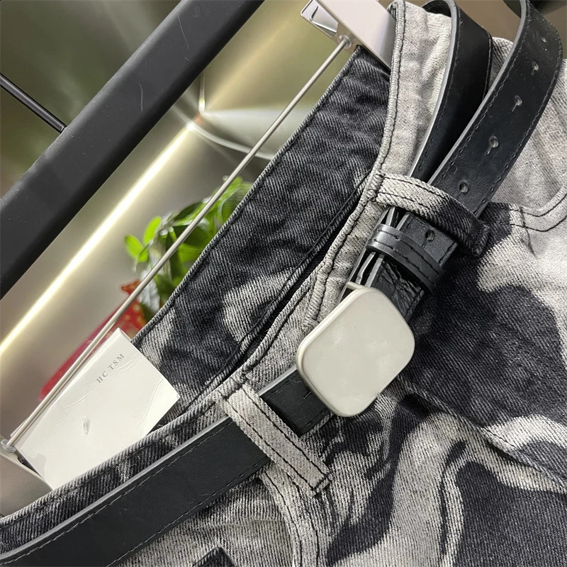 DEAT Womens Fashion Tie Dyed Burrs Edge Taeesl Contrast Color Denim Shorts Trendy Short Pants Female 2025 Spring 11A02389 250118