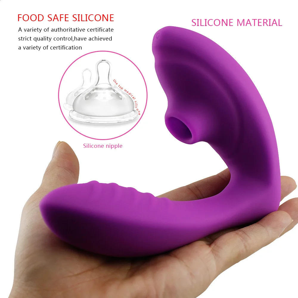 Wear Vagina Sucking Vibrator 2 IN 1Dildo Orgasm G Spot Clitoris Stimulator Vacuum Sucker Massags Sex Toy for Women Masturbator 250114