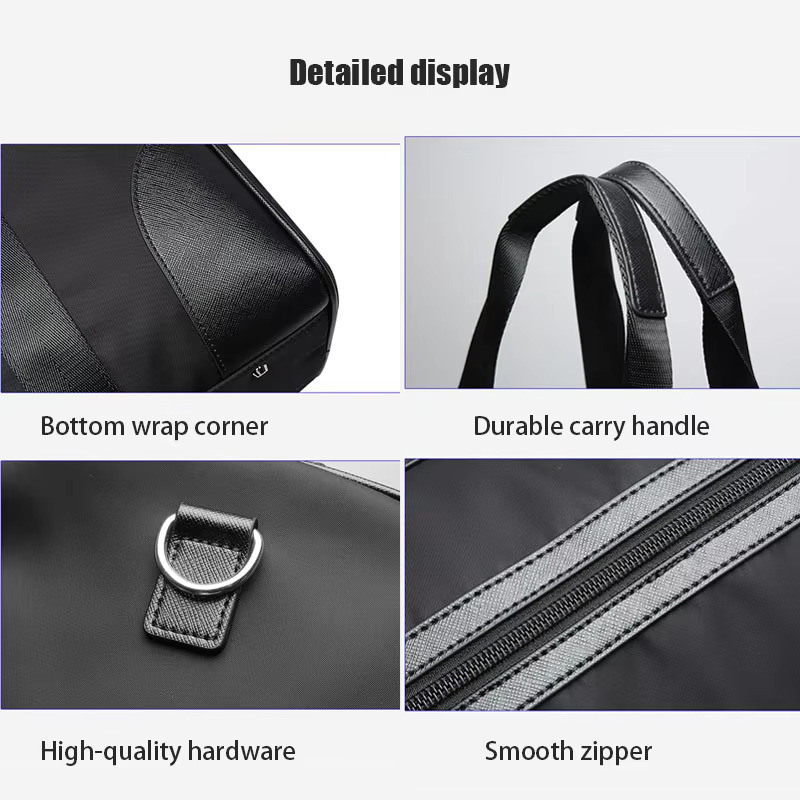 BOPAI Waterproof Travel Unisex Large Capacity Sports Fiess Lightweigh Outdoor Men Handbag Lage Bag
