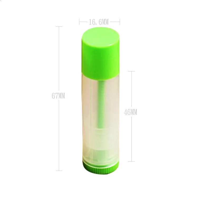 50Pcs Empty Refillable 5g/5ml Twist-up Lip Gloss Balm Lip Balm Tubes Plastic Lipstick Containers For DIY Chapsticks Solid Cream 250121