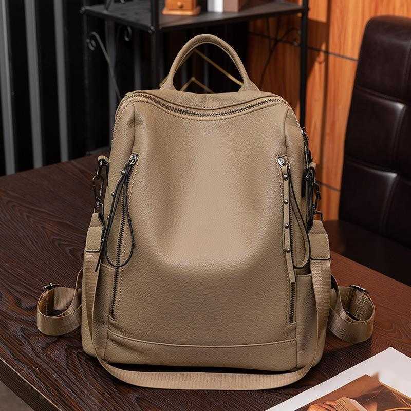 Shoulder Bag New Womens Premium Korean Large Capacity Leisure Outdoor Travel Backpack Womens Bag