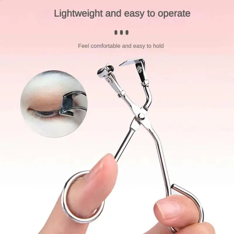 Stainless Steel Eyelash Curler Mini Portable Lower Segmented Shaping Clip Makeup Tool 250115