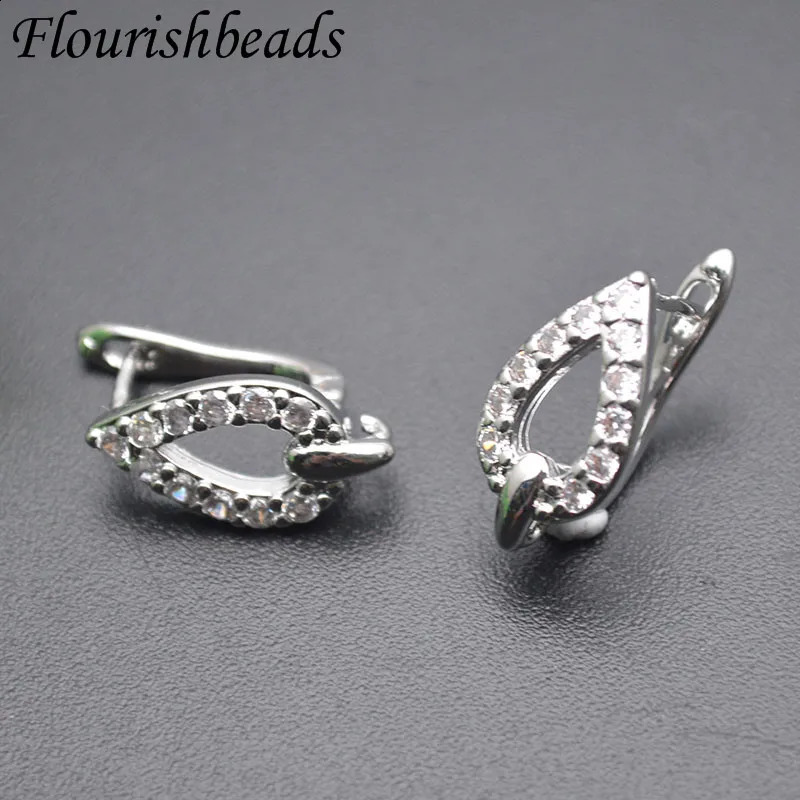Variou Shape Gold Silver Color Earring Hooks Fit Dangle Earrings Making Jewelry Findings 30pcs/lot 250117