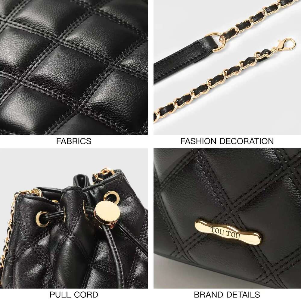 TOUTOU Classic Gge Chain Original Design Brand Advanced Fashion Crossbody Casual Daily Shoulder Bag Christmas Gift