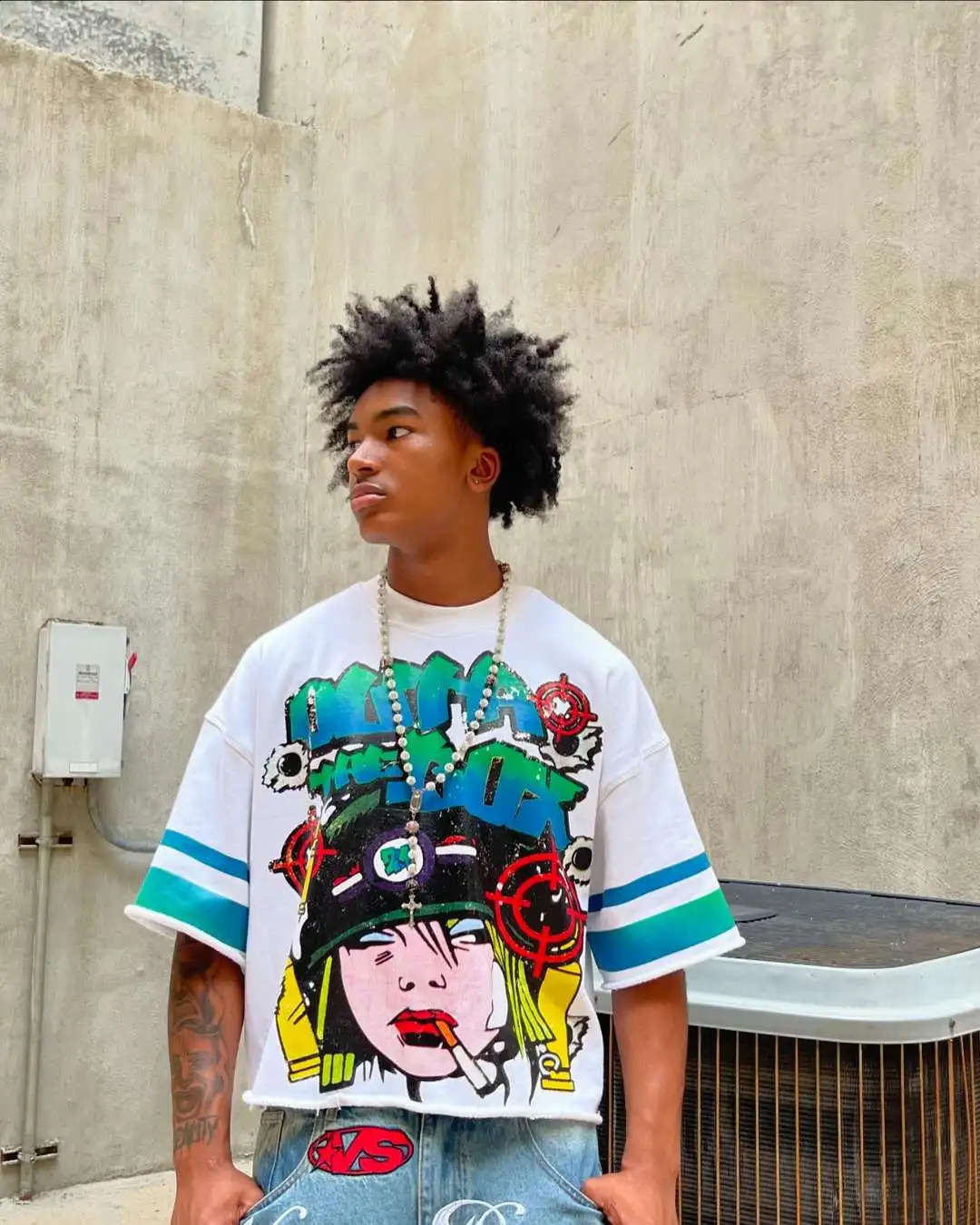 Harajuku pro choice Streetwear style graphic t shirt Mens Cotton Oversized Sweatshirt gothic vintage y2k top Hiphop men Clothing 250109