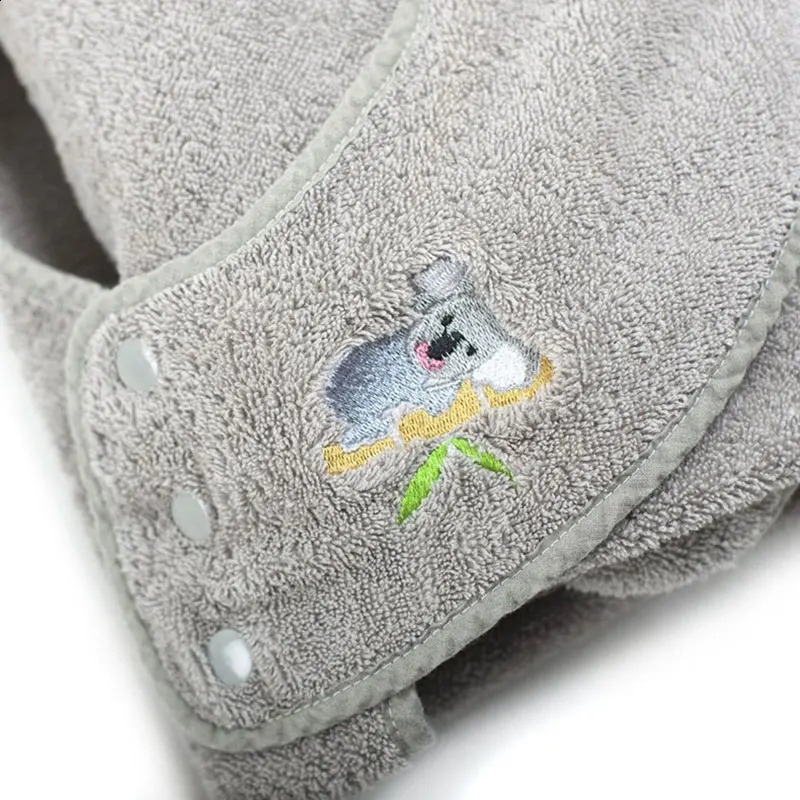 90CM*90CM Combed Cotton Baby Bath Towel Hooded Apron High Quality Towel Absorbent Kids Hooded Wipes Bath Towel 250114