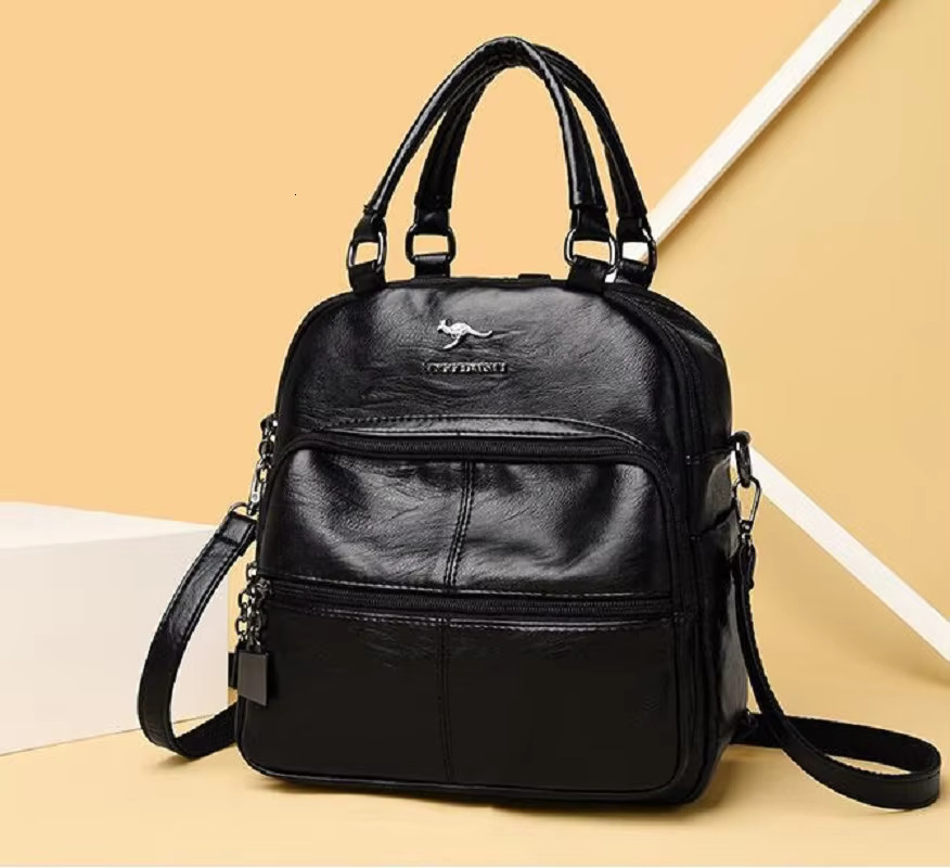 Fashion Women Travel Backpack Designer Ladies High Quality Soft Leather Shoulder Bags Totes School Crossbody Bag