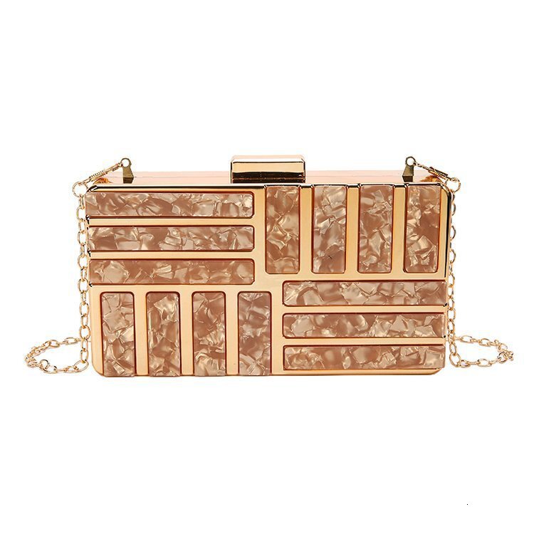 New Candy Colored Acrylic Banquet Women's Versatile Chain Makeup Handbag Party Bag