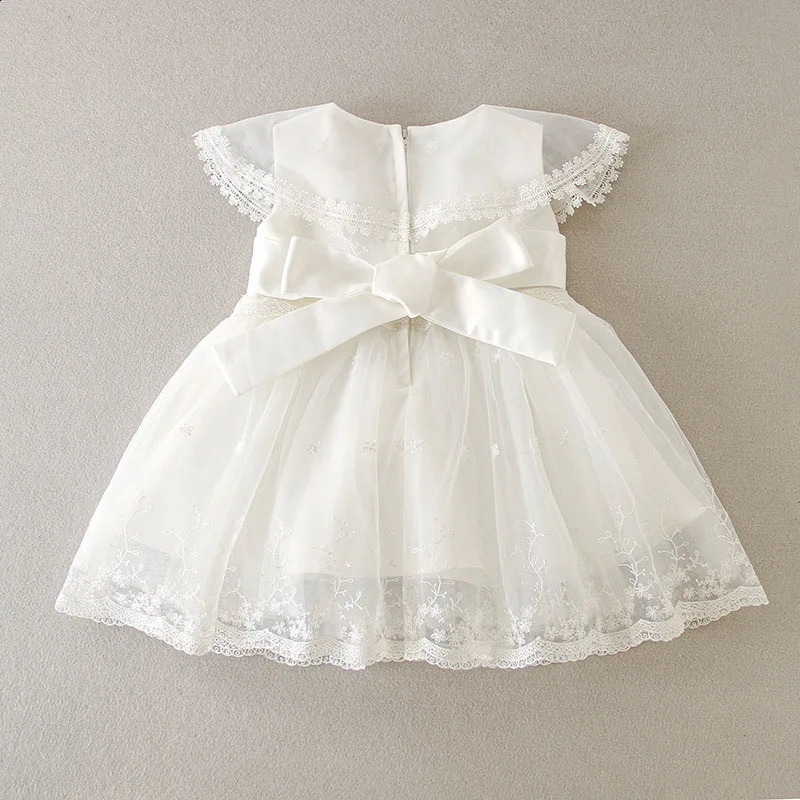 Summer Infant Birthday Party Wedding Princess Dress born Baby Pography Clothing Toddler Baby Girl Baptism Dress 250115
