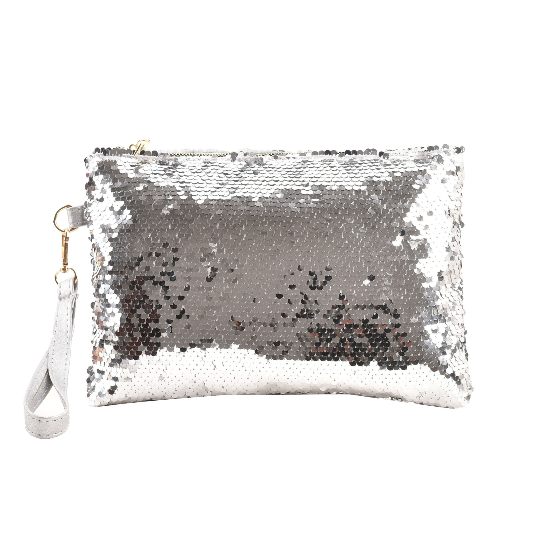 Silver Glitter All Rhinestone Sparkling Tassel Handbag, Dinner Fashionable Temperament Bag, Women's Small Bag