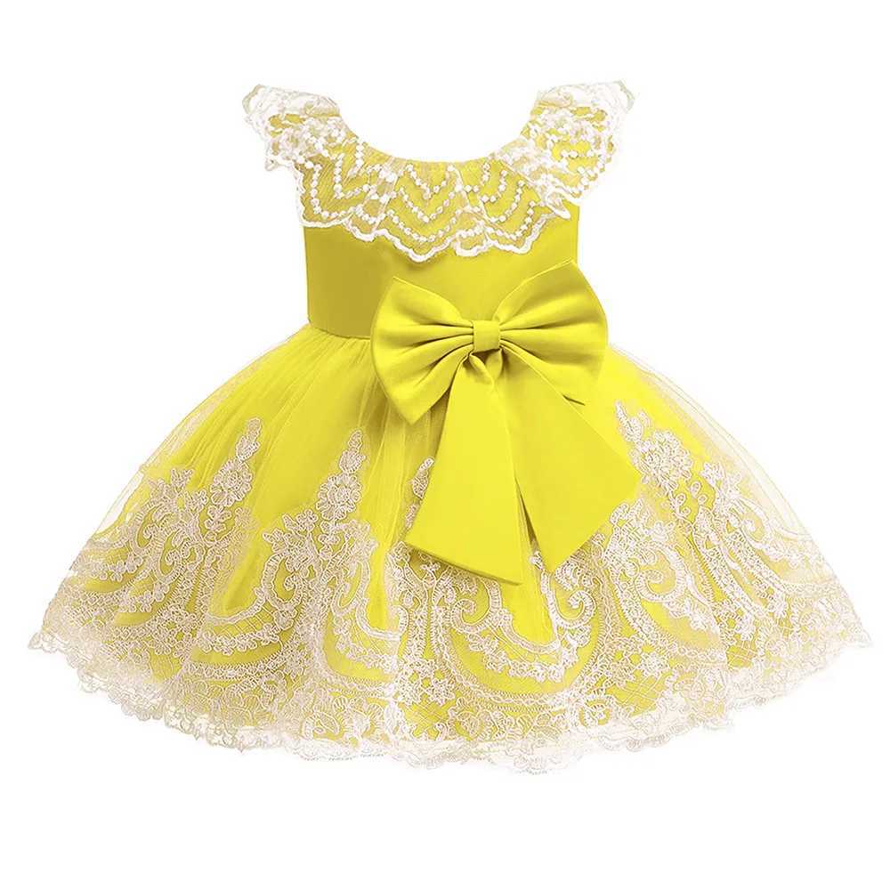 Baby Girl Dress 1 Year Old Christening Birthday Tutu 1st Birthday Gown Toddler Pageant Party Wedding Infant Photo Shoot Outfit X250203