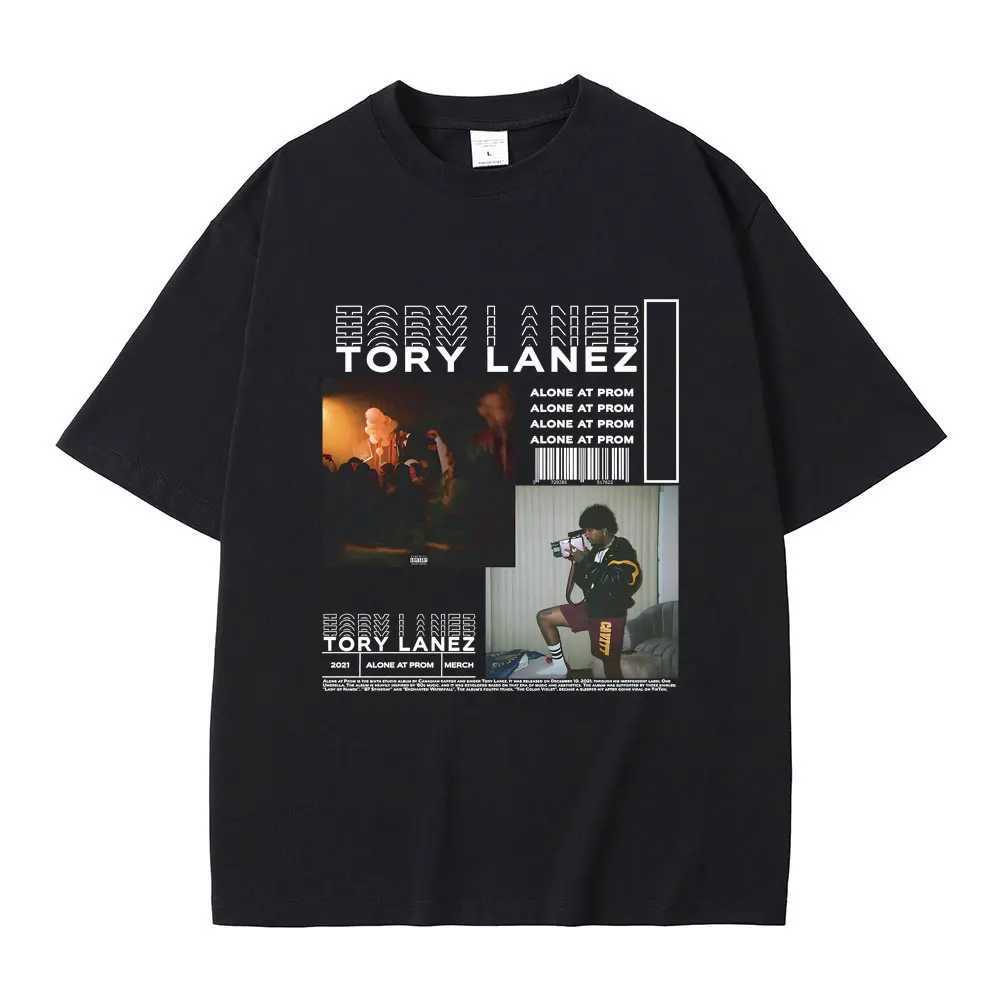 Rapper Tory Lanez Alone At Prom Music Album Graphic Print T-shirt Men Women Hip Hop Rap Oversized Tshirt Male Vintage T Shirts X250203