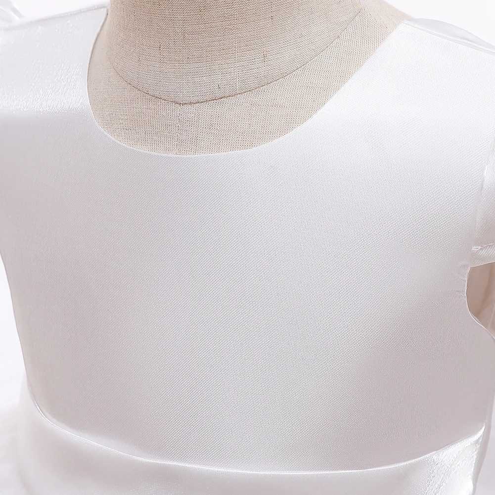New Years Wedding Princess Dress For Girls Kid Dresses Birthday One Year Dress Party Baptism Bow Clothes Christmas Costume 0-2Y X250203