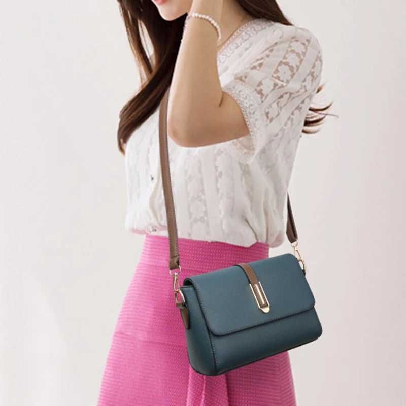 Fi Crossbody Bag PU Leather Messenger Bag Versatile Sling Shoulder Womens Bag Small HandbagsXJ250121