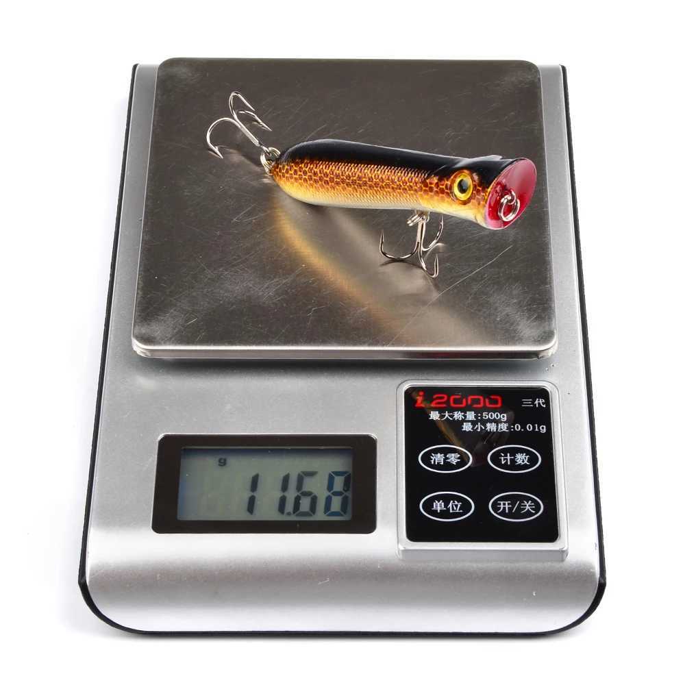 Popper Fishing Lure Wobblers 8cm 11.6g Floating Isca Artificial Hard Bait Crankbait Bass Pike Pesca Japan Carp Fishing TackleXJ250122