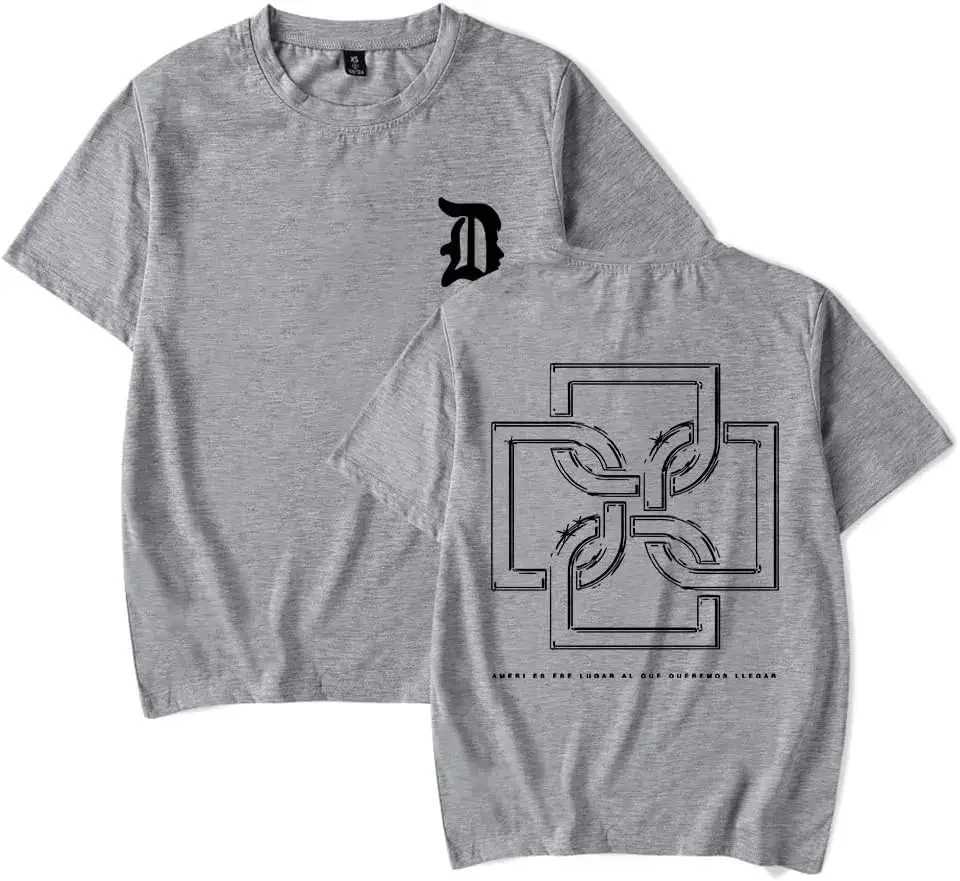 Duki Merch T-shirt Short Sleeve Casual Printed Mens Srteewear T-shirt X250203