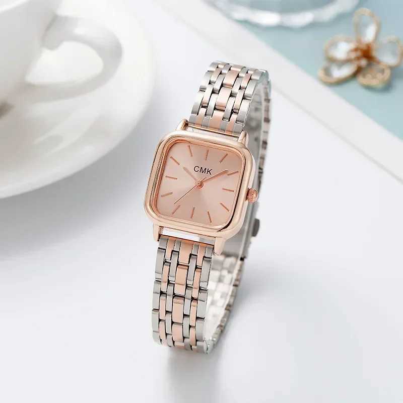 Watch Fashion Ladies Steel Chain Noble Quartz Watch Birthday Gift Business Wristwatch Watches for Wen Womens Watches X250203