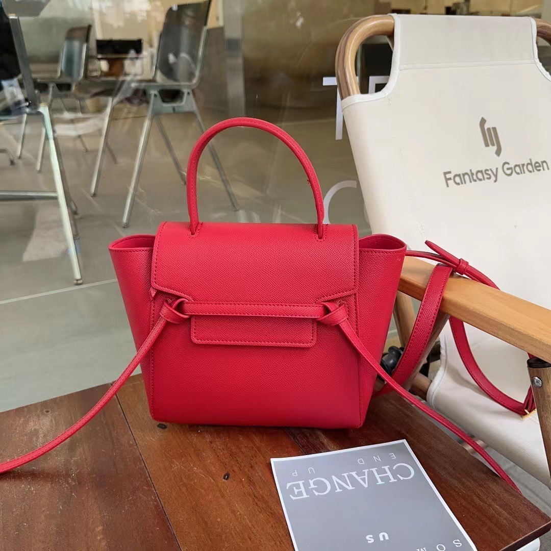 Bag 2025 New Pico Catfish Fashionable And Versatile Nano Single Shoulder Slant Cross Large Capacity Leather Handheld Wing Bag