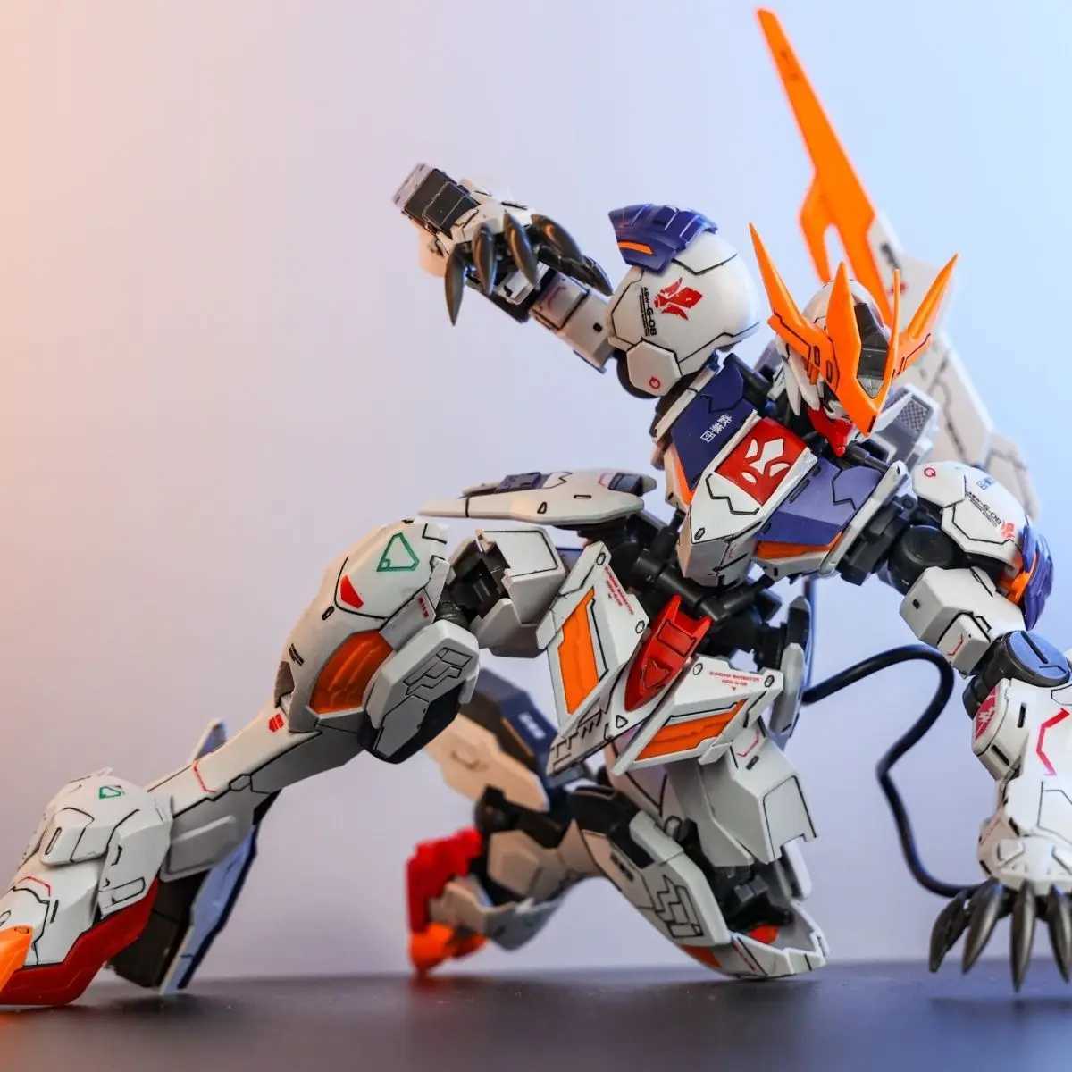 Max Model 1/100 Barbatos lupus Rex assembly model kit action diagram robot plastic model kit customized toy gift W250120