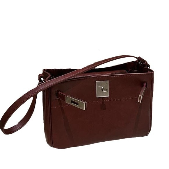 Bag Shallow Leather Armpit High-End And Niche Design, Versatile Commuting Single Shoulder Crossbody Bag, Medium Size